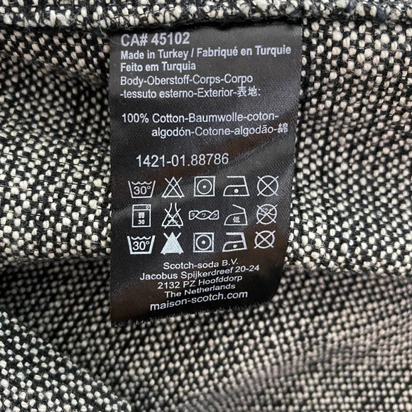 Maison Scotch Rendez Vous Tweed Shift‎ Dress Grey - Picture 12 of 12